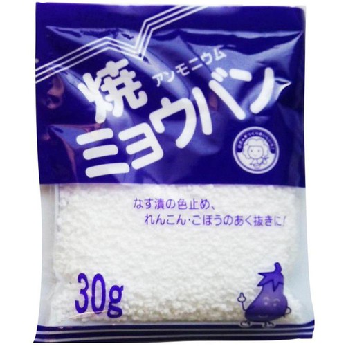 つけもと 焼アンモニウムミョウバン 30g