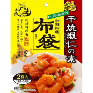 PLUSワン 中国料理 布袋 干焼蝦仁の素 116g (58g x 2袋) Green Beans