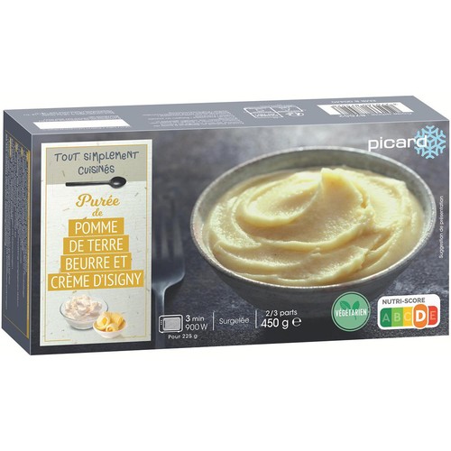 ピカール AOPイズニーバター使用 ジャガイモのピューレ【冷凍】 450g
