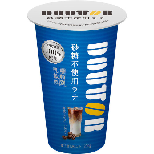 協同乳業 ドトール 砂糖不使用ラテ 200g Green Beans | グリーン