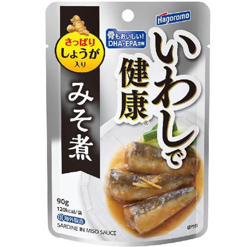 はごろもフーズ いわしで健康 みそ煮(パウチ) 90g