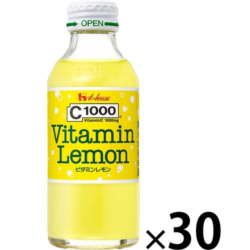 ハウスウェルネスフーズ C1000 ビタミンレモン 1ケース 140ml x 30本