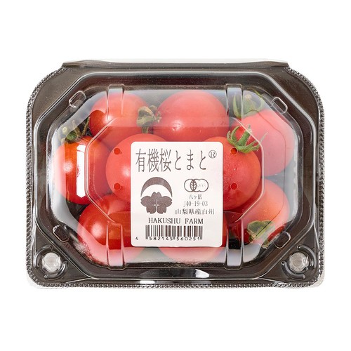トマト 有機】山梨県産 桜とまと 150g Green Beans | グリーンビーンズ