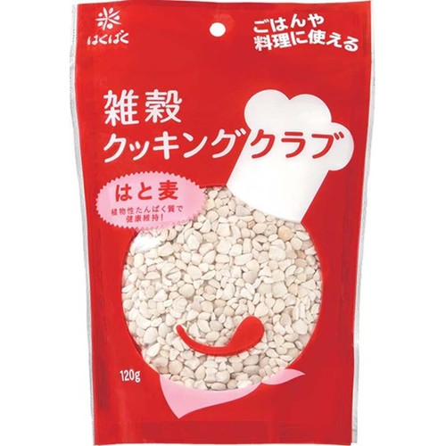 はくばく 雑穀クッキングクラブ はと麦 120g