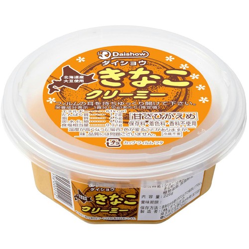 ダイショウ きなこクリーミー 225g Green Beans | グリーンビーンズ by