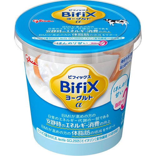 グリコ BifiXヨーグルトαほんのり甘い脂肪ゼロ 400g