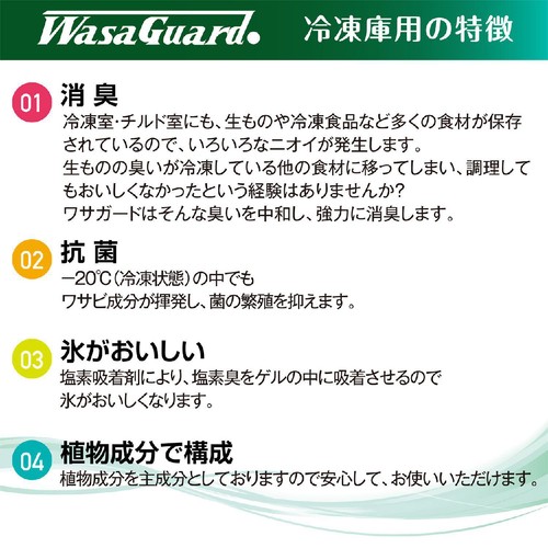 虎変堂 ワサガード 家庭用 冷凍室用 100g