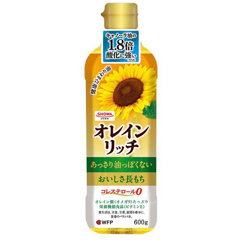 昭和産業 オレインリッチ 600g