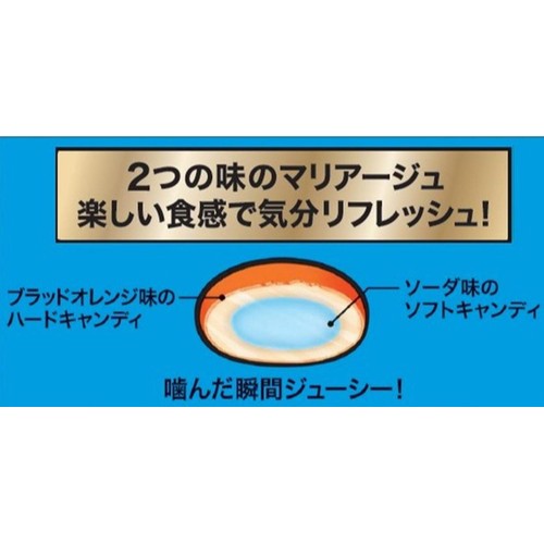 クラシエフーズ メントスDUO ブラッドオレンジ&ソーダ 45g Green Beans