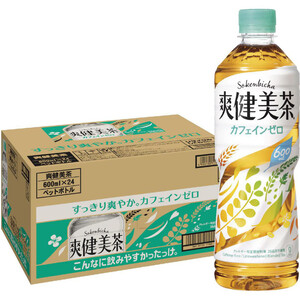 コカ・コーラ 爽健美茶 1ケース 600ml x 24本 Green Beans | グリーン