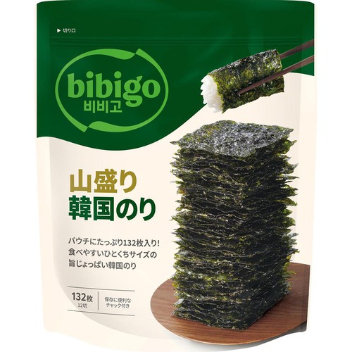 bibigo 山盛り韓国のり 12切 132枚