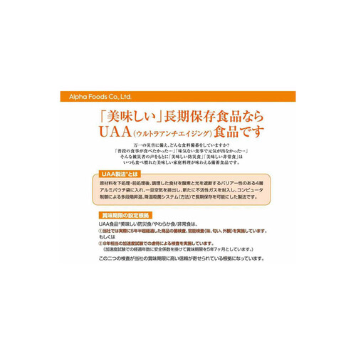 美味しい防災食 ハンバーグ 100g