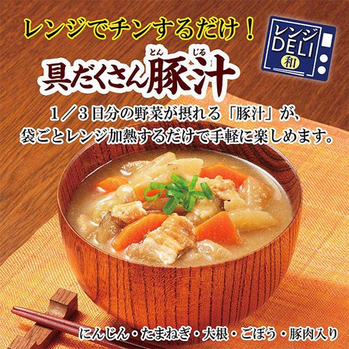 丸美屋 レンジDELI 豚汁 1人前(220g)