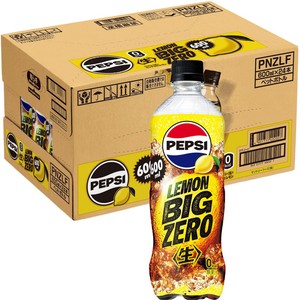 サントリー ペプシ＜生＞ BIG ZERO LEMON 1ケース 600ml x 24本 Green