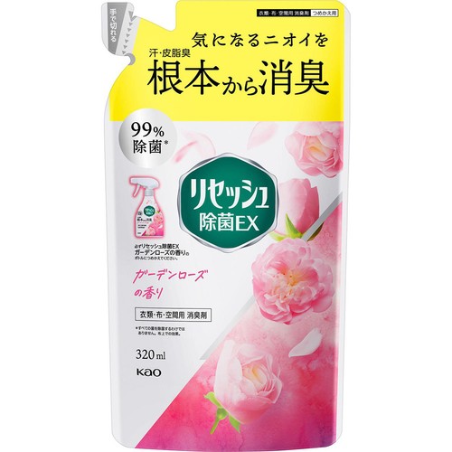花王 リセッシュ除菌EX ガーデンローズの香り つめかえ用  320ml