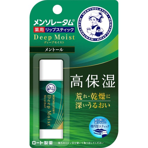 メンソレータム 薬用 リップステッィク ディープモイスト メントール 4.5g