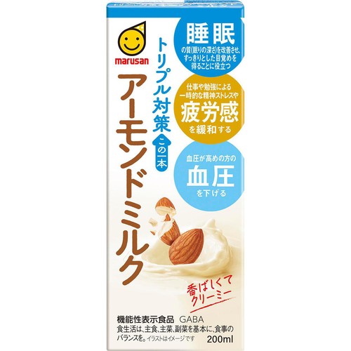 マルサンアイ トリプル対策この一本 アーモンドミルク 200ml