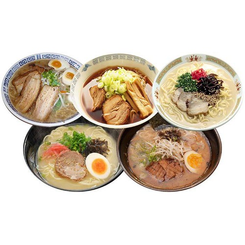 エン・ダイニング 九州ラーメン味めぐり 12食入 (3種 x 2食 , 2種 x 3食)
