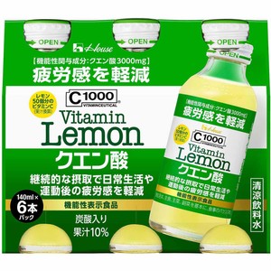 ハウスウェルネスフーズ C1000クエン酸 140ml x 6本 Green Beans