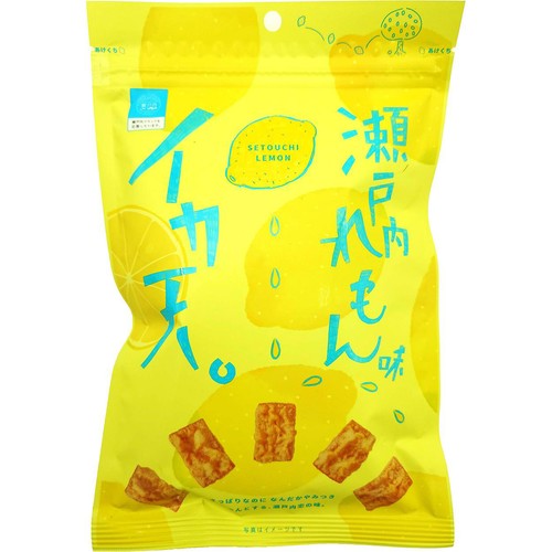 竹新 イカ天瀬戸内レモン味 60g Green Beans | グリーンビーンズ by AEON
