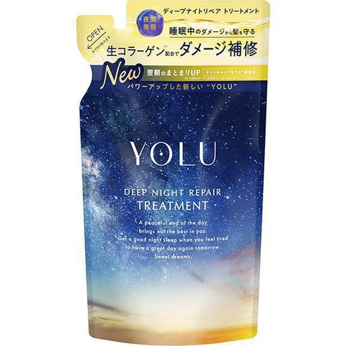 I−ne YOLU(ヨル) ディープナイトリペア トリートメント つめかえ用 350g