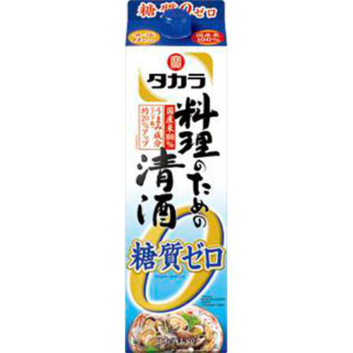 宝 料理のための清酒 糖質ゼロ 1800ml