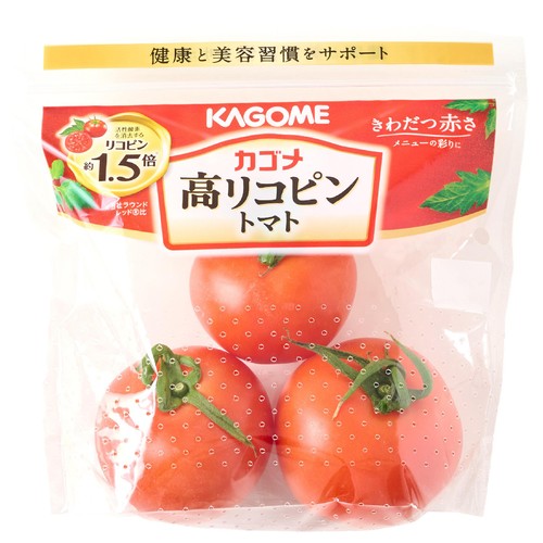 ﾘｺﾋﾟﾝﾄﾏﾄ 国内産 カゴメ 高リコピントマト 250g(3-5個) Green Beans | グリーン