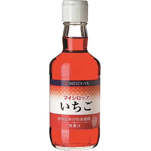 明治屋 マイシロップいちご 350ml