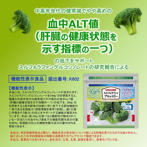 [鮮度+] 国内産 スルフォラファンブロッコリー 90g 1パック