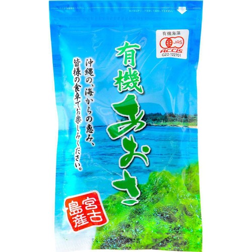 島酒家 乾燥沖縄県宮古島産有機あおさ 16g Green Beans | グリーン