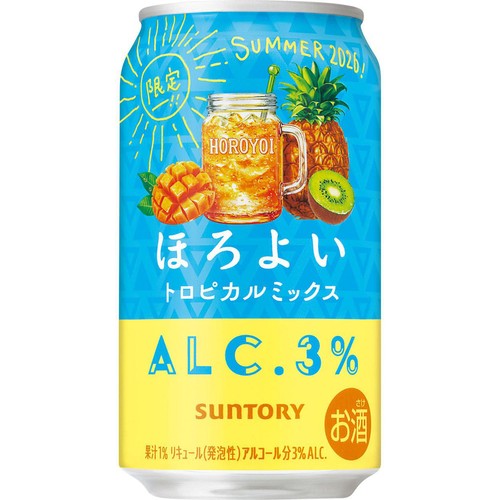 【3%】 サントリー ほろよい トロピカルミックス 350ml