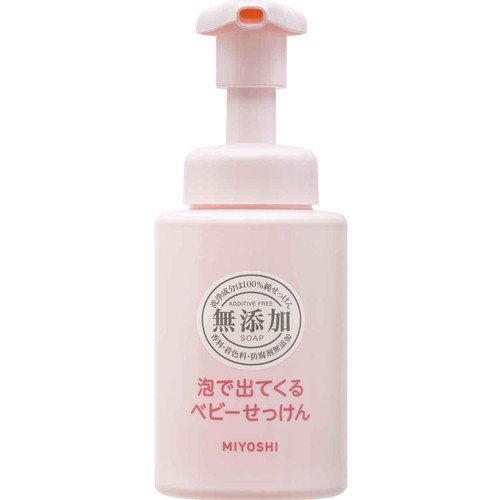 ミヨシ 無添加泡で出てくるベビーせっけん 250mL
