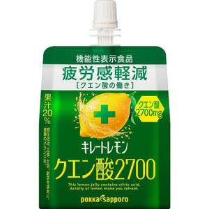 ポッカサッポロ キレートレモンクエン酸2700ゼリー 165g Green Beans