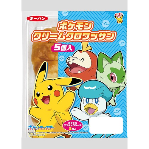 第一パン ポケモン クリームクロワッサン 5個入 Green Beans