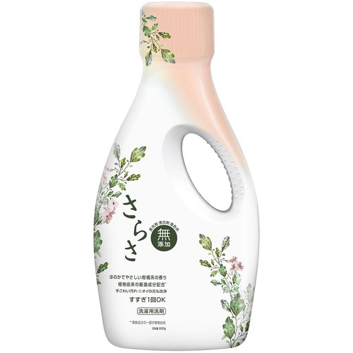 P&G さらさ 洗濯洗剤 液体 ほのかでやさしい柑橘系の香り 本体 600g