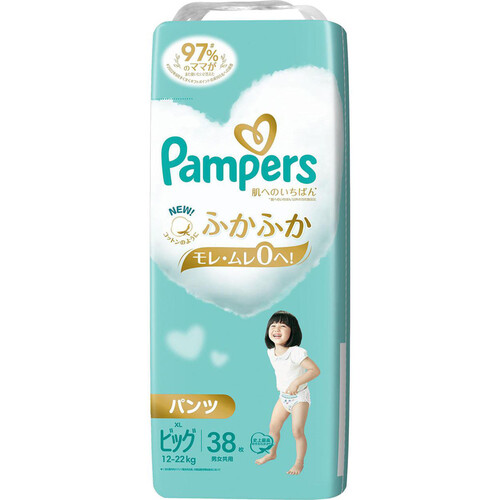 P&G パンパース はじめての肌へのいちばんパンツ Big 38枚