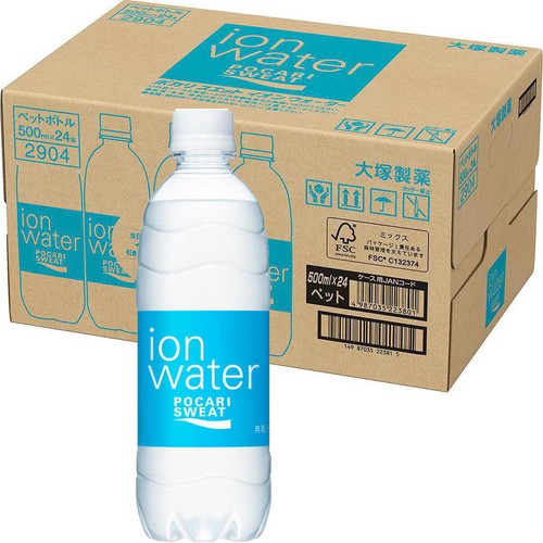 大塚製薬 イオンウォーター 1ケース 500ml x 24本