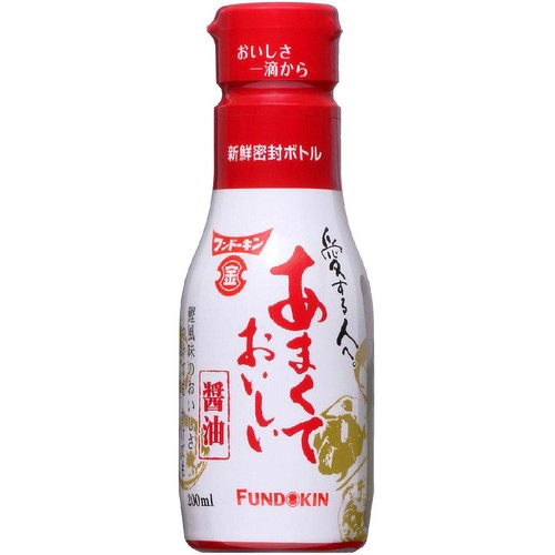 フンドーキン あまくておいしい醤油 200ml
