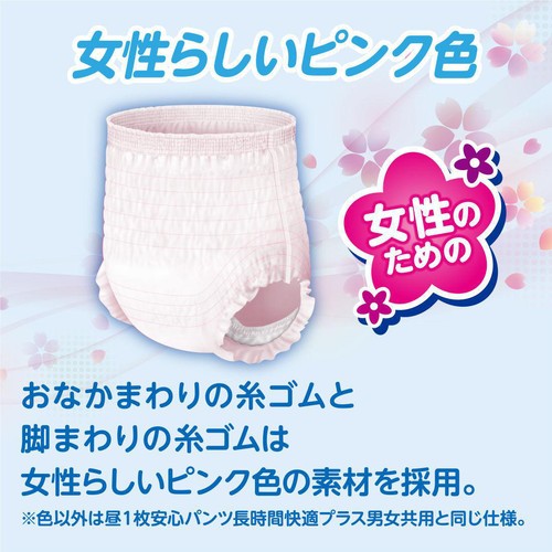 大王製紙 アテント 昼1枚安心パンツ 長時間快適プラス L 女性用 22枚