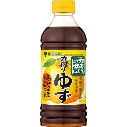 ミツカン かおりの蔵 丸搾りゆず 500ml