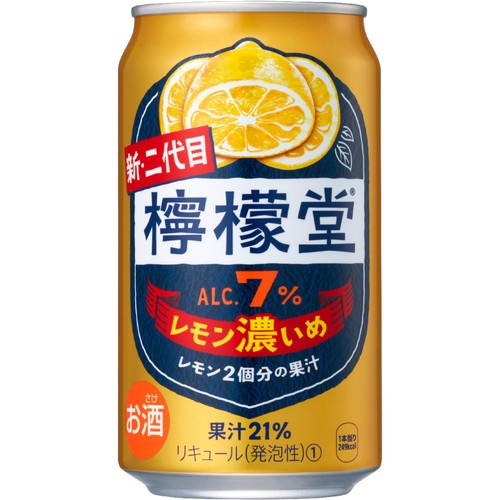 【7%】 コカ・コーラ 檸檬堂 レモン濃いめ 350ml