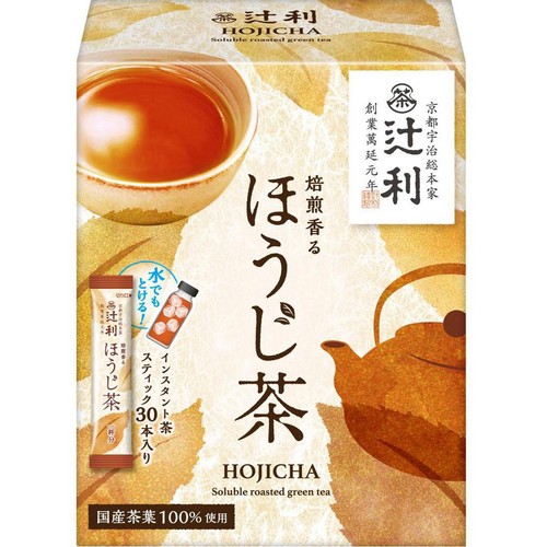 片岡物産 辻利 焙煎香るスティックほうじ茶 30本入 Green Beans