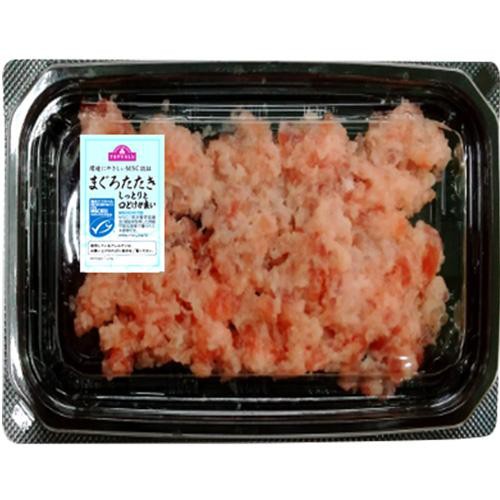 冷蔵】MSC認証 まぐろたたき 100g トップバリュ Green Beans