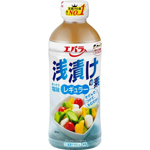 エバラ食品 浅漬けの素 レギュラー 500ml