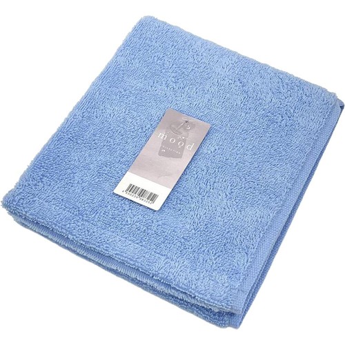 林 ムードカラー フェイスタオル 約34 x 80cm ブルー Green Beans