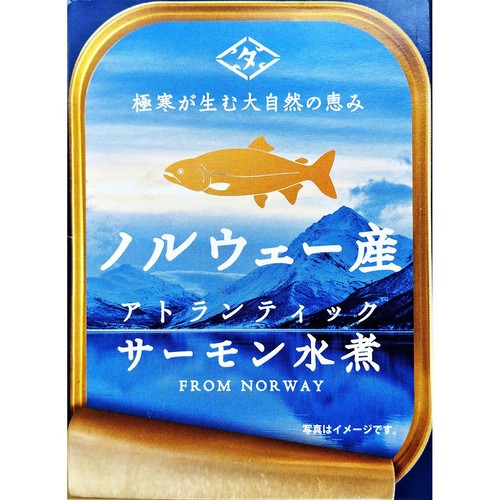 田原缶詰 ちょうした ノルウェー産アトランティックサーモン水煮 90g