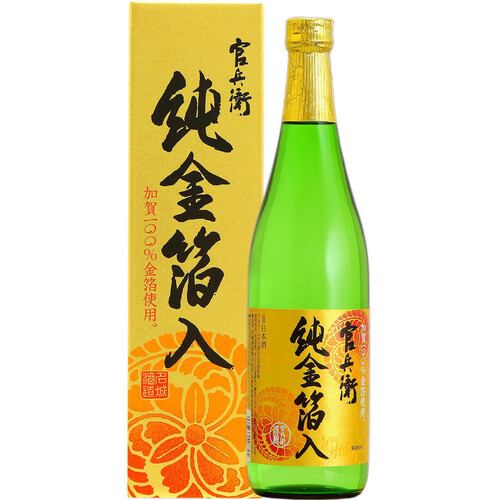 名城 官兵衛 純金箔入 720ml Green Beans | グリーンビーンズ by AEON