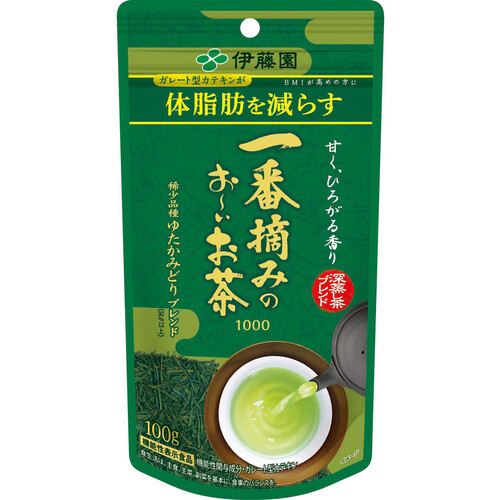 伊藤園 機能性表示食品 一番摘みのお〜いお茶1000 100g