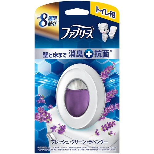 P&G ファブリーズ トイレ用消臭剤+抗菌 フレッシュ・クリーン・ラベンダー 6.3mL