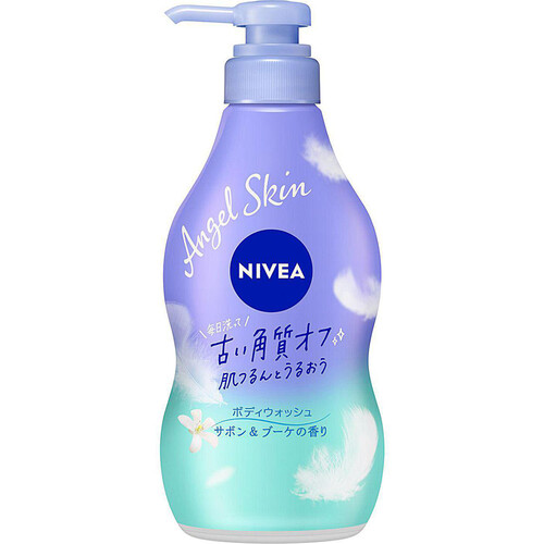 花王 ニベアエンジェルスキンボディウォッシュ サボン&ブーケ ポンプ 480ml